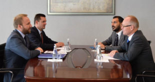 Ministri i Drejtësisë, Abelard Tahiri, takoi ambasadorin e OSBE-së në Kosovë, z. Braathu