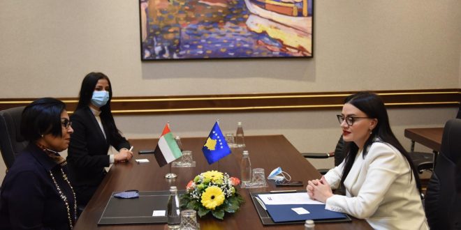 Meliza Haradinaj-Stublla: Kosova është për të ndërtuar bashkëpunim të ngushtë me Emiratet e Bashkuara Arabe