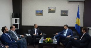 Memli Krasniqi ka pritur në një takim drejtuesit e Odes Tregtare Kosovë-Turqi