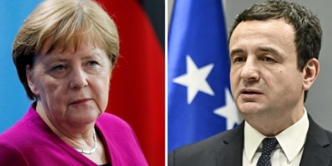 Kancelarja e Gjermanisë, Angela Merkel takohet sot virtualisht me kryeministrin e Kosovës, Albin Kurti