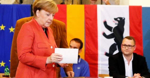 Në rezultatet paraprake të zgjedhjeve në Gjermani, prin Merkel