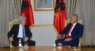 Kryetari i Shqipërisë Ilir Meta është takuar me kreun e BDI-së Ali Ahmetin