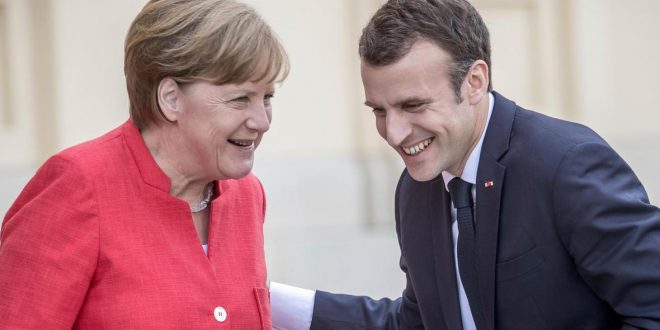 Merkel dhe Macron diskutojnë sot për një nismë gjermano-franceze për rimëkëmbjen e ekonomisë evropiane