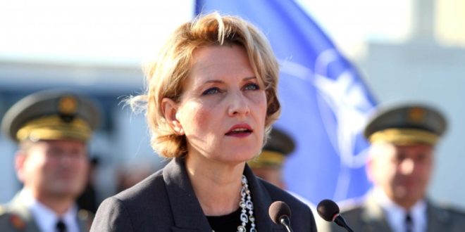 Ministrja e Mbrojtjes së Shqipërisë, Mimi Kodheli: Është situatë dramatike jo vetëm për Shqipërinë, por për gjithë Europën