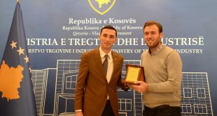 MTI dhe Agjencia për Investime dhe Përkrahje të Ndërmarrjeve në Kosovë, ka shpallur Top Ndërmarrjet e Vitit 2018