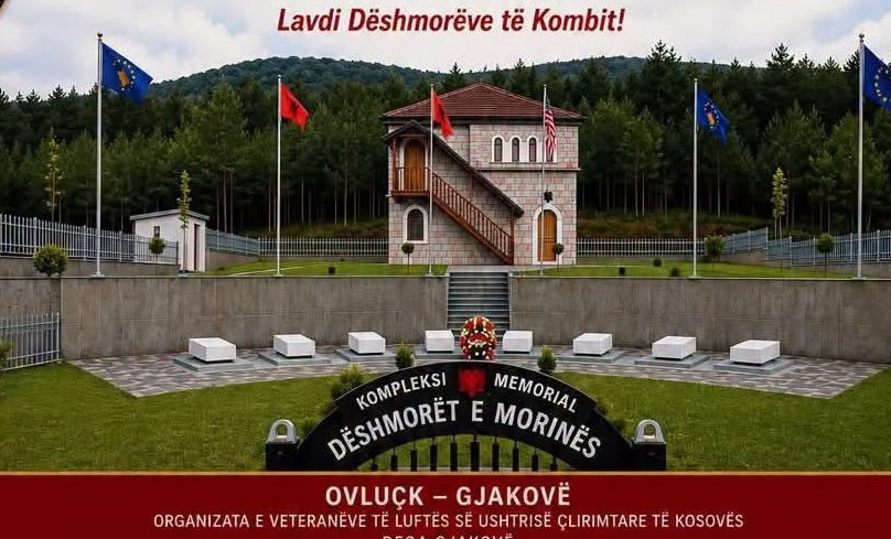 OVL UÇK Gjakovë fton në ceremoninë përkujtimore për Dëshmorët e Morinës