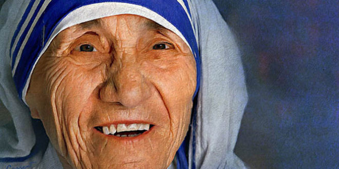 Anjezë Gonxhe Bojaxhiu e njohur si Nënë Tereza, (1910- 1997)