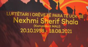 U zbulua lapidarit i luftëtarit të orëve të para të UÇK-së, Nexhmi Shala – komandant Mali