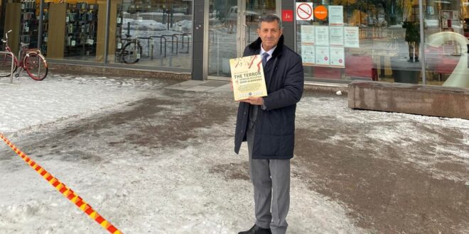 Promovohet libri "Terrori i Serbisë pushtuese mbi shqiptarët i autorit Prof. Dr. Nysret Pllana, në Finlandë