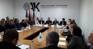 Oda e Afarizmit të Kosovës bëhet pjesë e Këshillit Kombëtar për Zhvillim Ekonomik