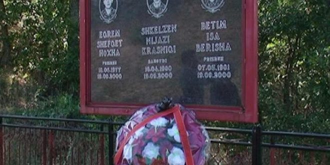 Të shtunën përkujtohen tre dëshmorët e UÇPMB-së, Shkëlzen Krasniqi, Betim Berisha dhe Eqrem Hoxha në 20 vjetorin e rënies heroike