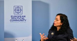 Kryetarja, Vjosa Osmani, përfaqëson Kosovën në samitin e pestë të komunitetit politik evropian, në Budapest