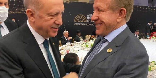 Kryetari i Aleancës Kosova e Re, Behgjet Pacolli është takuar me kryetarin e Turqisë, Rexhep Tajip Erdogan