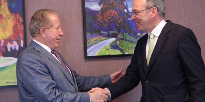 Ministri i Jashtëm i Kosovës, Behxhet Pacolli ka pritur në takim ambasadorin e Luksemburgut në Kosovë, Paul Schmit