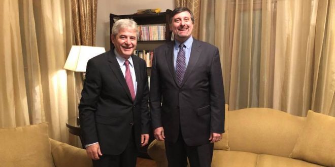 Lideri i BDI-së, Ali Ahmeti është takuar me zëvendës ndihmës i Sekretarit të shtetit amerikan Pallmer