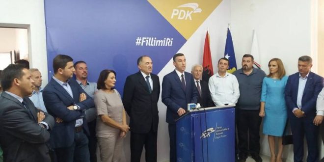 Partia Demokratike e Kosovës kërkon konsensus për demarkacionin, vlerëson angazhimin e partive politike