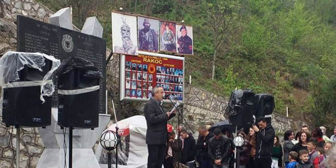 Në 17-vjetorin e rënies janë përkujtuar 28 dëshmorë të kombit dhe 32 martirë, të rënë në Rakoc të Kaçanikut