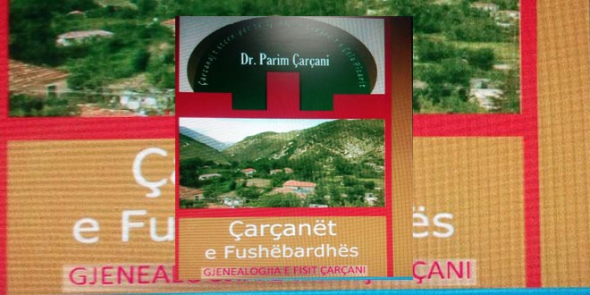 Ferdin Liçaj: Libri Çarçanët e Fushëbardhës