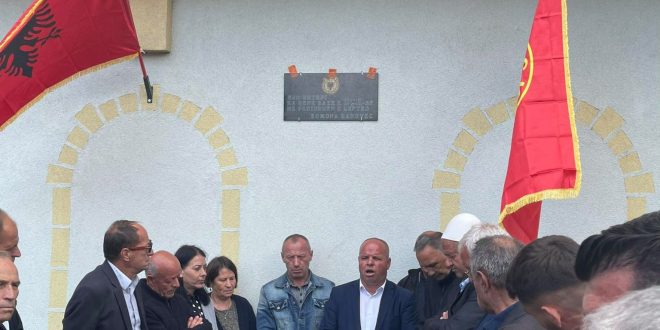Në Radost të Rahovecit vendoset pllakë përkujtimore në shtëpinë ku ishte baza e UÇK-së