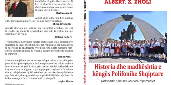 Prof. Xheladin Çeka: Libri i Albert Zholit për Polifoninë vërteton rrënjët shqiptare!