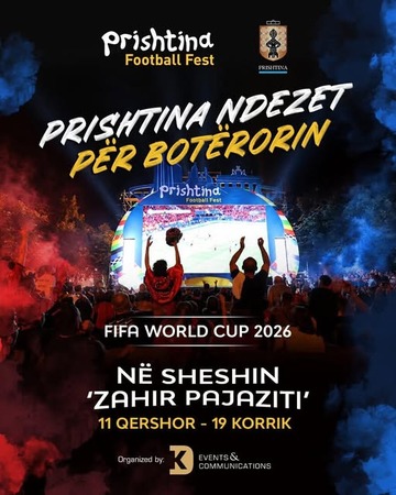 Prishtina ndizet për Botërorin 2026 