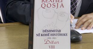 Gjatë ditës së sotme është promovuar libri më i ri “Dëshmitar në kohë historike”, i akademik Rexhep Qosjes