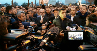Protesta e shqiptarëve në Butel