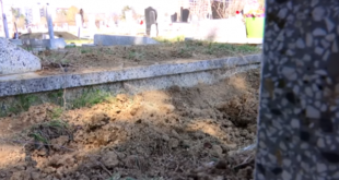 Në lagjen “Tusuz” të Prizrenit janë gjetur disa mbetje mortore në hapësirën e Varrezave të Qytetit