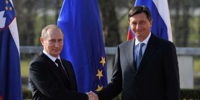 Vizita e Putinit në Slloveni pjesë e fushatës për zbutjen e sanksioneve ndaj Moskës