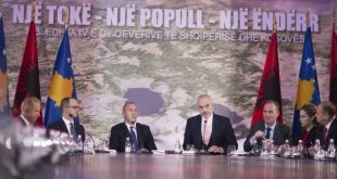 Qeveria e Kosovës dhe ajo e Shqipërisë do mbajnë sot mbledhjen e pestë të përbashkët, në qytetin e Pejës