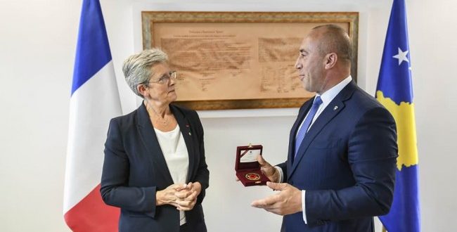 Kryeministri Haradinaj ka pritur sot në një takim Sekretaren e Shtetit pranë MFA të Francës, Geneviève Darrieussecq
