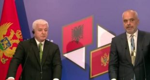 Republika e Shqipërisë dhe ajo e Malit të Zi nënshkruajnë marrëveshje për hapjen pikës doganore në Zogaj