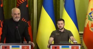 Kryeministri, Edi Rama, foli për mosnjohjen e Kosovës nga ana e autoriteteve ukrainase, edhe pse qeveria e Kosovës mbështet fuqishëm këtë vend