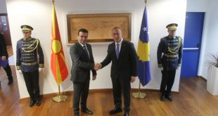 Ramush Haradinaj mirëpriti vizitën e sotme të kryeministrit maqedonas, Zoran Zaev në Kosovë