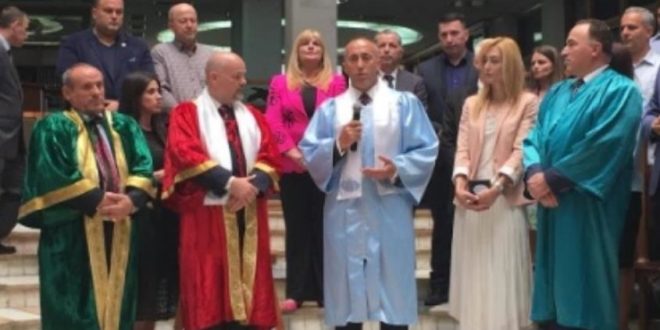 Haradinaj nderohet me titullin “Misionar i Paqes”