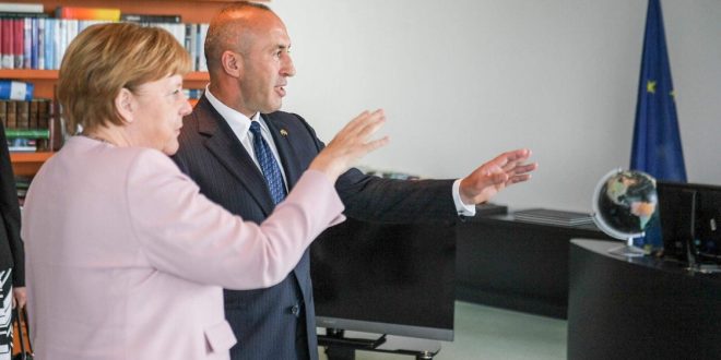 Kryeministri Haradinaj e mirëpret deklaratën e Kancelares së Gjermanisë, Angela Merkel dhe thotë se Kosova është gati