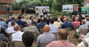 Ministrja Reshitaj në Gjakovë, përuron fillimin e punimeve të projektit në vlerë afër gjysmë milion euro