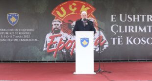 Rifat Shaban Jashari ka deklaruar se është kënaqësi kur e sheh Ushtrinë e Kosovës të rreshtuar