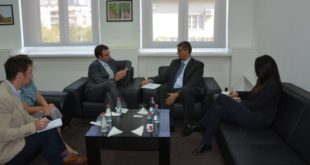 Ministri i Bujqësisë, Nenad Rikalo priti në takim ambasadorin e Britanisë së Madhe në Prishtinë, Ruairi O'Connell