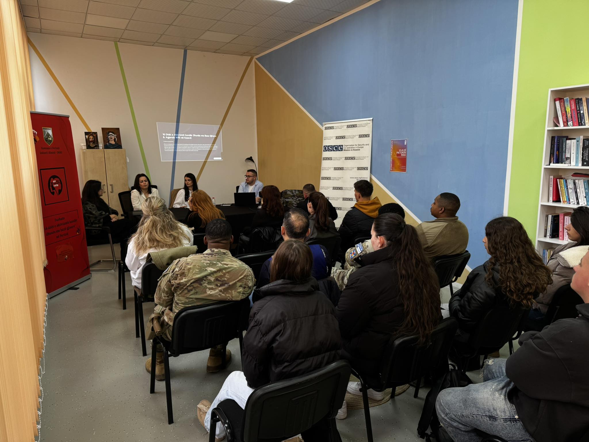 Sektori i Rinisë në Ferizaj  zhvilloi një aktivitet me fokus te ndërgjegjësimi i të rinjve dhe komunitetit për fenomenin e dhunës me bazë gjinore