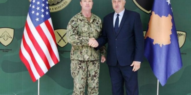 Ministri i MFSK-së, Rrustem Berisha ka pritur sot komandantin e Operacioneve Speciale të NATO-s
