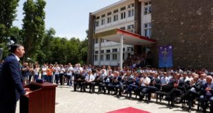Kryekuvendari, Kadri Veseli mori pjesë në vënien e gurthemelit të shtatores së Ukshin Hotit në Prizren