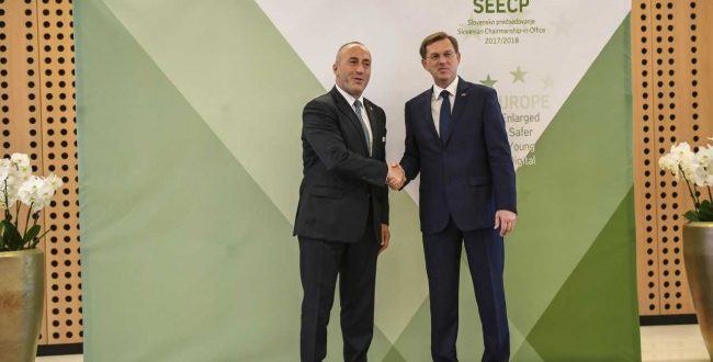 Kryeministri i Republikës së Kosovës, Ramush Haradinaj po merr pjesë në Samitin e Brdo-së në kuadër të SEECP