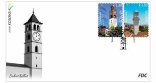 Posta e Kosovës lëshon emisionin e ri filatelik “Sahat Kullat”