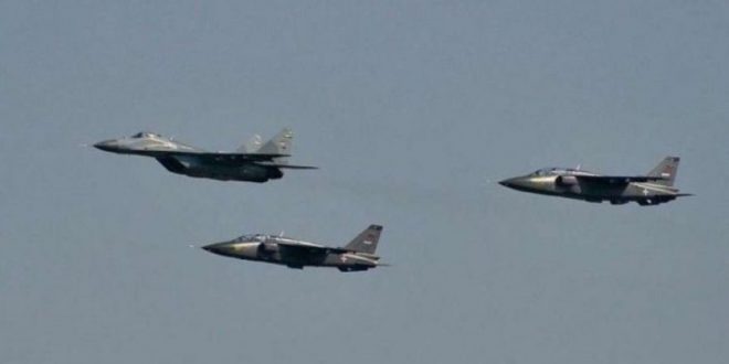 Disa aeroplanë ushtarakë të Serbisë pritet të manovrojnë mbi komunat Preshevë Medvegjë e Bujanoc