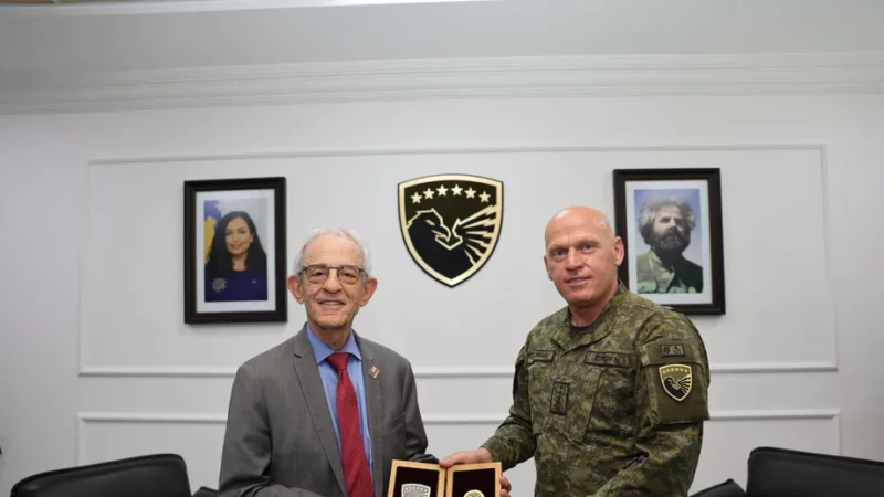 Bashkim Jashari pret delegacionin amerikan  theksohet roli i FSK së në sigurinë rajonale
