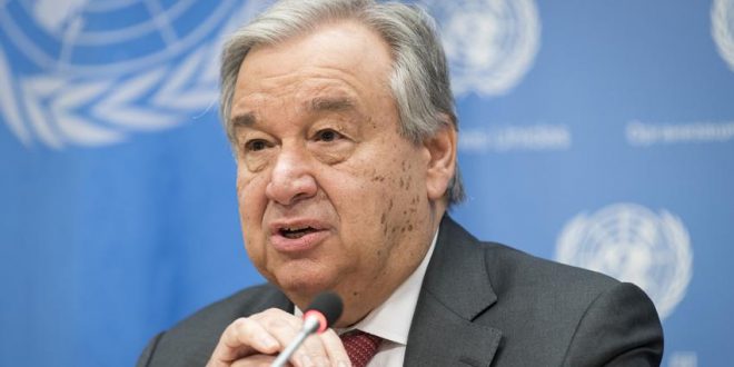 Antonio Guterres bëri thirrje për heqjen e shpejtë të pengesave për vazhdimin e dialogut Kosovës Serbi