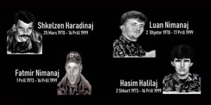 21 vjet nga rënia heroike e luftëtarëve të UÇK-së Shkëlzen Haradinaj, Luan e Fatmir Nimanaj dhe Hasim Halilaj