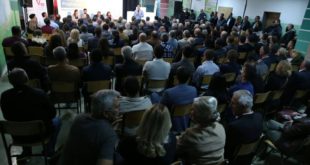 Kandidati i Vetëvendosjes për kryetar të Prishtinës, Shpend Ahmeti, mbajti tubim në Bregun e Diellit