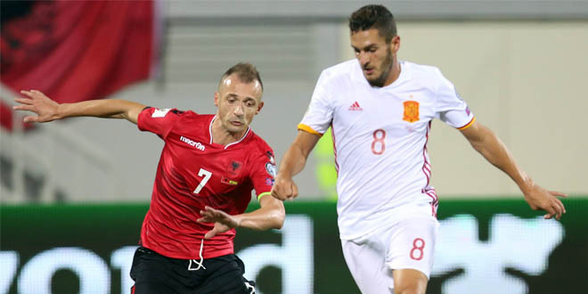 Spanja ka mundur Shqipërinë me rezultat 2:0
